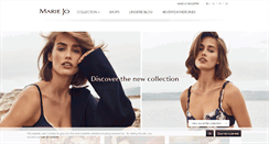 Desktop Screenshot of mariejo.com